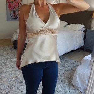 Sexy Silk Halter